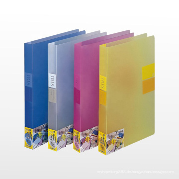 Comix Iris Low -Price -Datei Ordner Buntes Plastik A4 2D Ring Binder